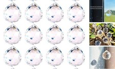 20 Pack Rainbow Prism Suncatcher, Crystal Ball Rainbow Maker 20mm Clear