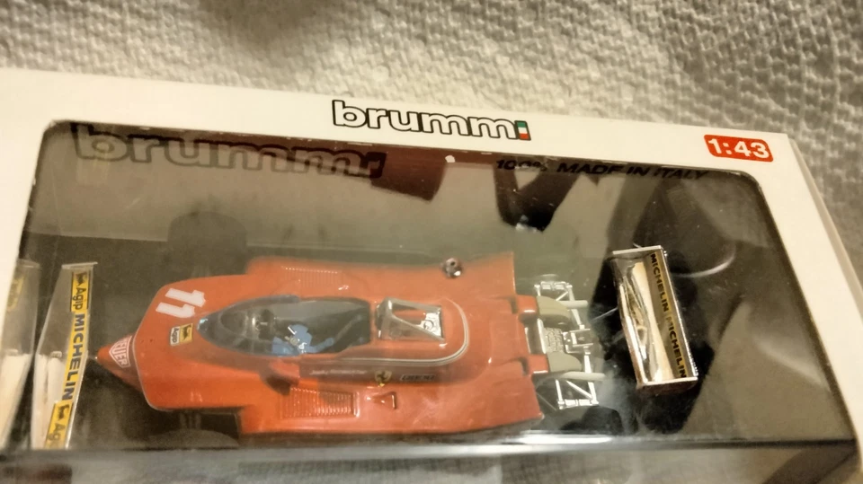 Brumm 1/43 "Ferrari 312 T4" G.P. Italia 1979 Jody Scheckter #11  NIB - Image 4 of 4