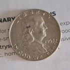 1963 Franklin Half Dollar Philadelphia 50C Circulated 90% Silver Coin