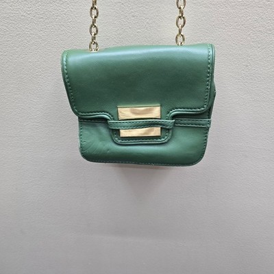 Z Spoke Zac Posen Leather Americana Mini Flap Crossbody Bag with Chain Strap