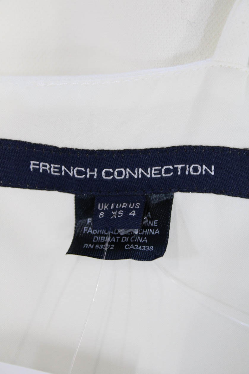French Connection Womens Solid V-Neck Spaghetti S… - image 5
