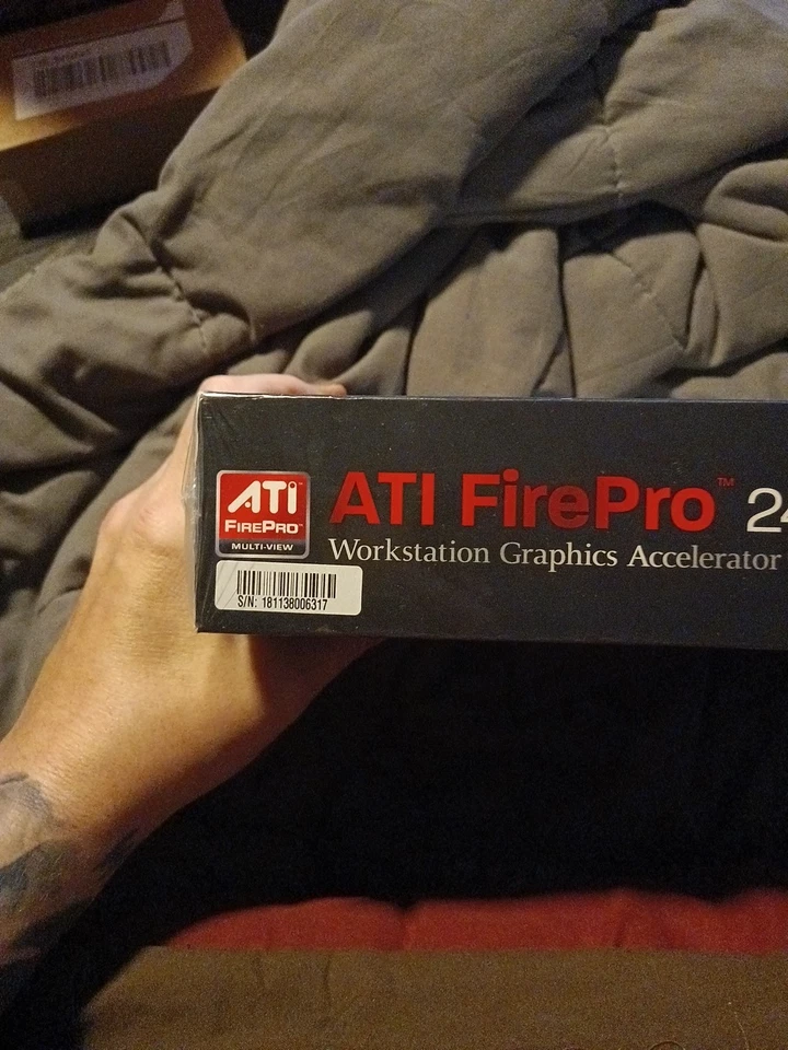 ATI FIREPRO 2450 Dual RV620GL 512MB PCIe RH WORKSTATION GRAPHICS ACCELERATOR New - Image 4 of 4