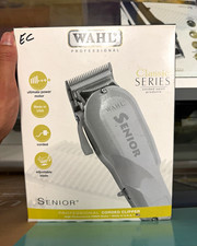 Wahl Senior Classic Series Corded Hair Clipper Adjustable Blade V9000 Silver