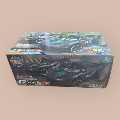 Remote Control Racing Car - Full Function R/C Crazy Speed Racer Toy for Kids Age