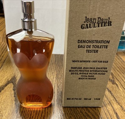 Jean Paul Gaultier 100ML 3.4 fl OZ Paris EDT Tester Vente Interdite