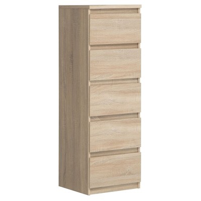 Kommode - Sonoma Eiche - 42 cm breit Sideboard Anrichte Beistellschrank