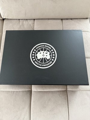 Canada Goose Herren Crofton Weste Schwarz Gr. L Reißverschluss Logo