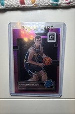2022-23 Donruss Optic - Rated Rookie Christian Braun #238 Pink Hyper Prizm (RC)