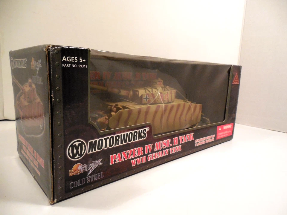 1:32 PANZER IV AUSF. H Diecast WWII GERMAN TANK NIB 21st CENTURY TOYS 2004 99315 - Image 4 of 4