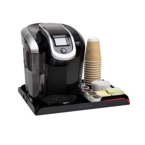 Mind Reader Coffee Station Serving Tray 7 Pod Capacity Countertop Organizer