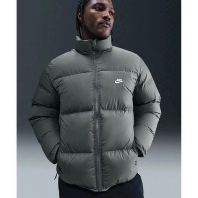 Nike Men's Sportswear Club Therma-FIT Puffer Jacket Gray Small NWT IB2975-068