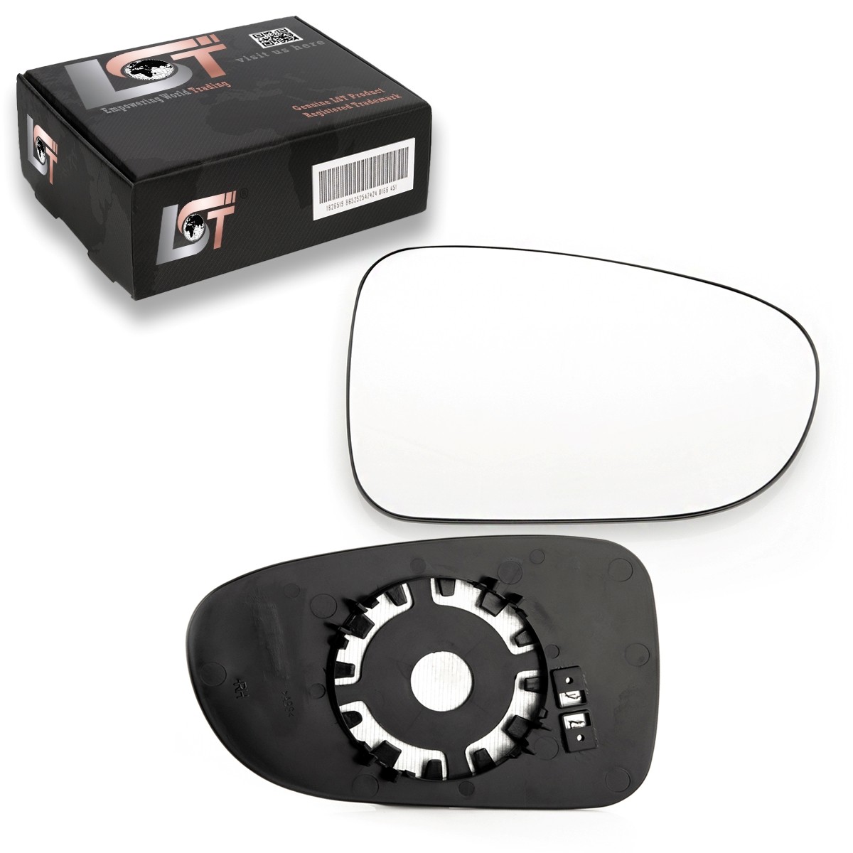 Convex Right Heated Side Mirror For Ford Galaxy WGR For Seat VW Sharan 95-98