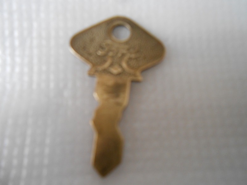 Vintage Antique Brass Ford Model T #62 Original Key Car Automobile
