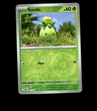 Smoliv – 021/182 – Destined Rivals – Reverse Holo – Near Mint Pokemon Card TCG