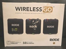 R DE Wireless GO III Gen 3   Compact Wireless Mic   Pristine Audio, 32-Bit OBx