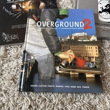 OVERGROUND 2 - 8 Scandinavian Graffiti Writers Rare Hardback Book Stockholm 2006
