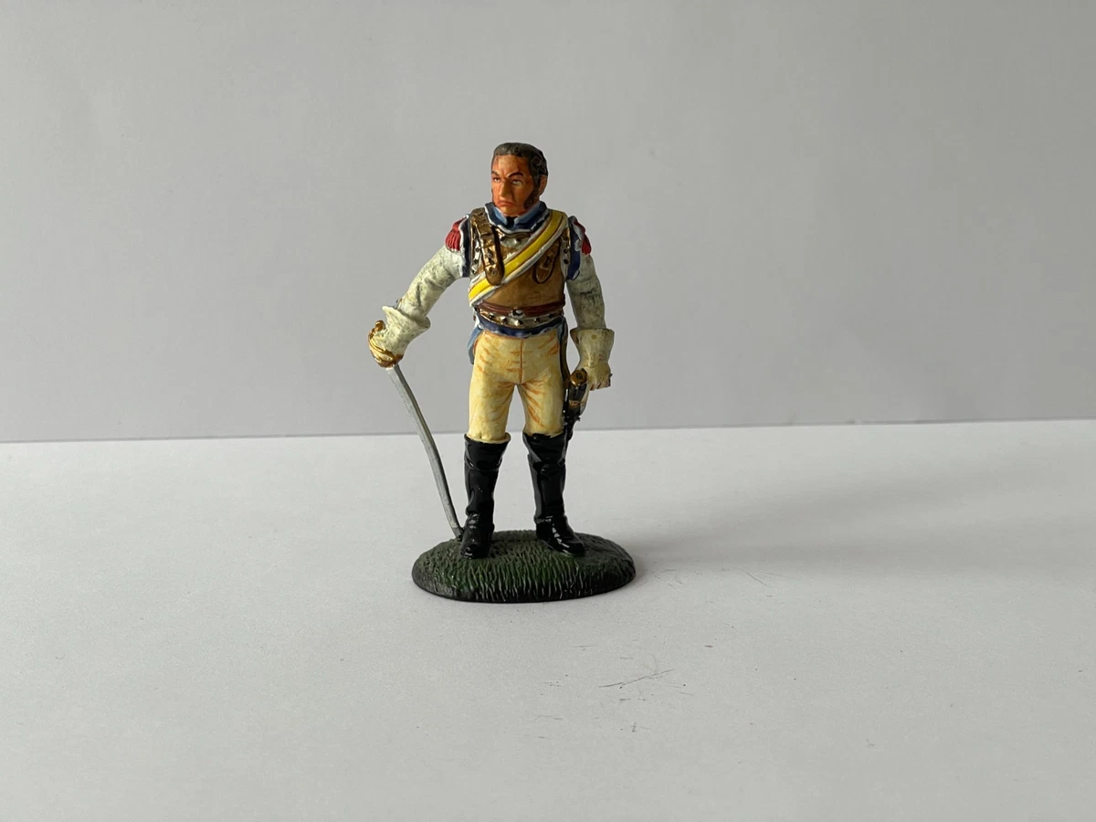 Lot De 4 Soldats En Plomb DELPRADO - Figurines Miniatures Collection, Très Bon état