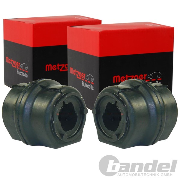 2X Metzger 22Mm Stabilager AußEn Vorne Beidseitig Passend FÜR CitroËN C4-image