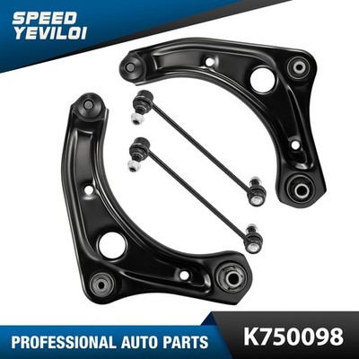 2pc For 2012-2019 Nissan Versa Front Control Arm w/Ball Joint Sway Bar End Links