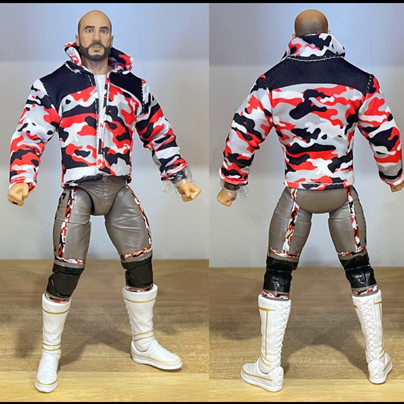 Rare 1 of 3000 AEW Claudio Castagnoli Antonio Cesaro Action Figure