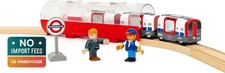 BRIO London Underground Train Wooden Railway Set Compatible Toddler Toy Kids