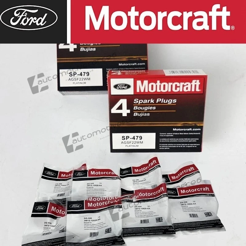 8Set OEM Motorcraft Ignition Coil DG508 &Spark Plug SP479 For Ford F150 4.6 5.4L Foto 4 de 4