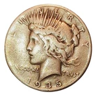 1935 Peace Silver Dollar VF Better Final Year Issue 90% Silver Coin #65