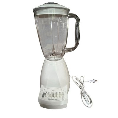 Farberware Stand Blender FSB100 White 400W 10-Speed with Pulse Tested Working