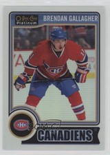 2014-15 O-Pee-Chee Platinum White Ice 99/199 Brendan Gallagher #85 xp6