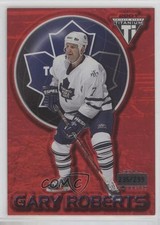 2000-01 Pacific Private Stock Titanium Red 235/299 Gary Roberts #92 0uj7