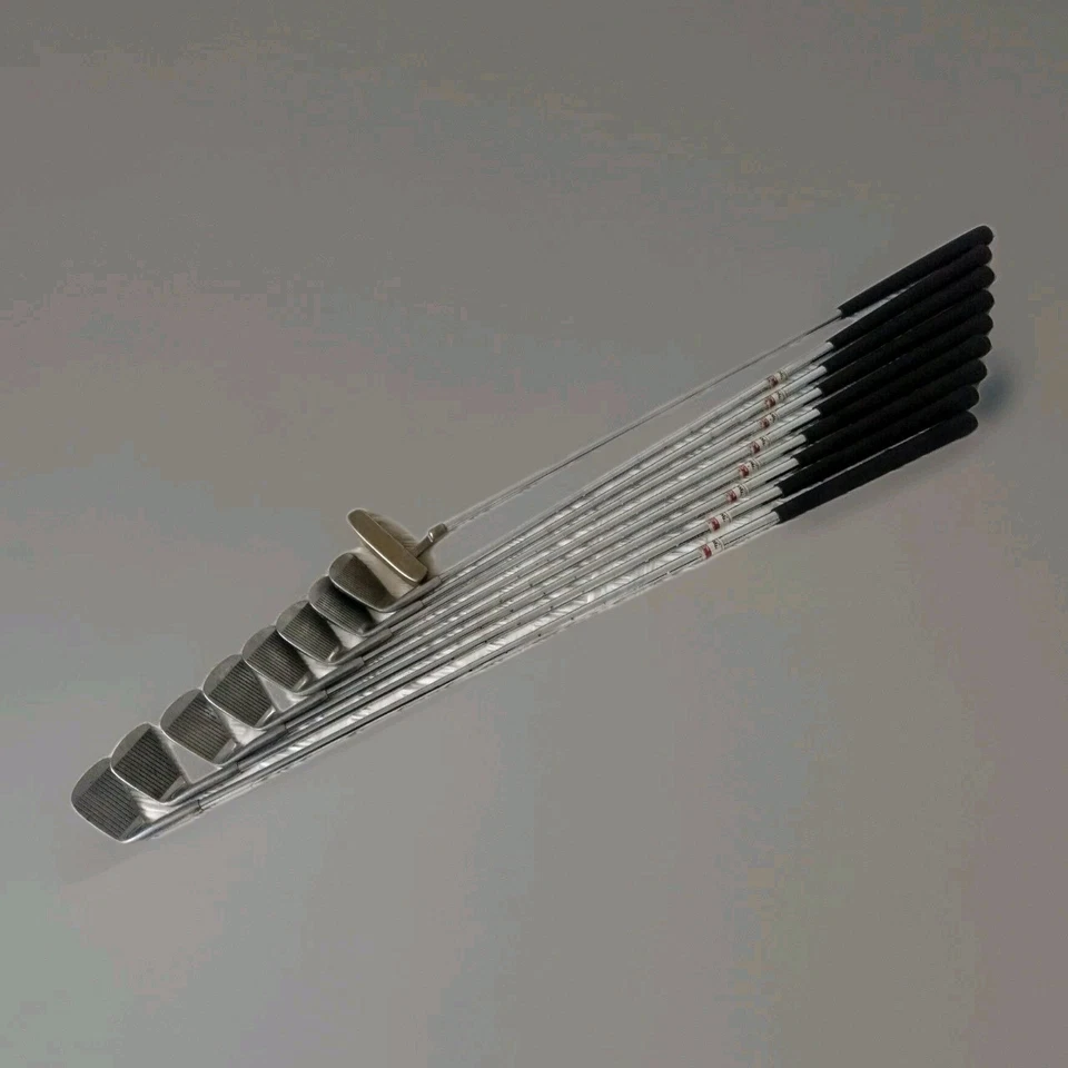 Spalding Molitor Golf Irons Set 3 to 9 Pitch Wedge Putter R/Hand Mens Reg Flex - Image 3 of 4