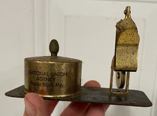 Antique National Union Agency Stamp Roll & Le...