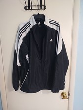 Vintage Adidas 2010 Extra Large Black And White Jacket