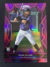 2022 Panini Chronicles #12 Ryan Vilade Leaf Certified /49 Purple Card