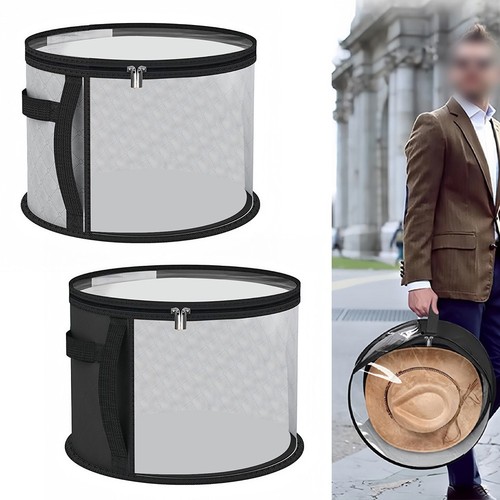Boîte De Rangement Rigide Pour Chapeaux - Étui De Voyage Protecteur - EVA/PP