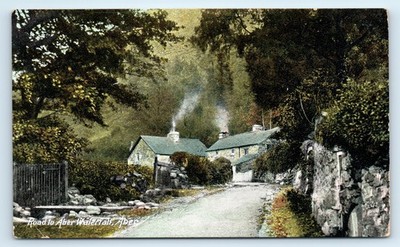 AK ABER ROAD TO WATERFALL - Abergwyngregyn - SCHLÜSSELSERIE - 1906