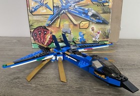 Lego Ninjago Jay's Storm Fighter 9442 Box 100% Complete Rise of the Snakes 2011