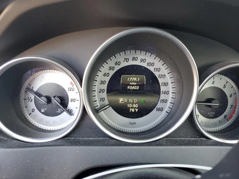 Used Driving Light fits: 2014 Mercedes-benz Mercedes c-class 204 Type Fog-Drivin Foto 4 de 4