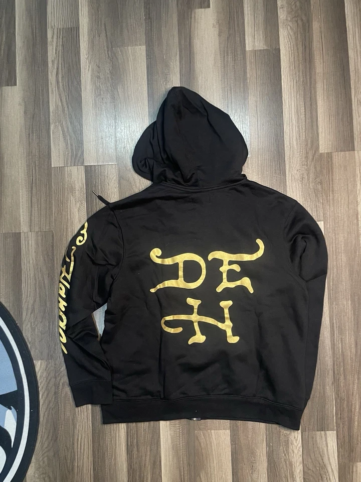 Sudadera con Capucha Ed Hardy Relajada Koi Fish Nueva con Etiquetas Talla L (2 En Stock) Foto 2 de 4