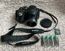 Fujifilm FinePix S2950 14MP Digital Bridge Camera Black 18x Opt. Zoom Batt. SD