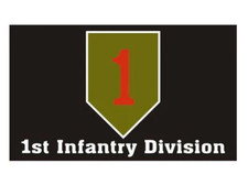 ARMY 1ST INFANTRY DIVISION 3X5 FLAG