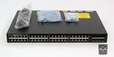 Cisco WS-C3650-48FQM-E Standalone with Optional Stacking 48 10/100/1000 POE