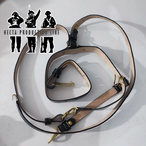 Union Cavalry Officer Sword Belt Civil War Leather Eagle Buckle USA