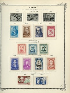 BRAZIL Selections on Scott Specialty Album Page Lot #40 SEE SCAN $$$