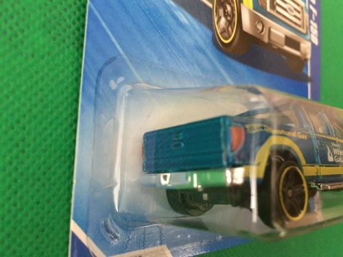 2010 Hot Wheels #114 HW City Works 6/10 '09 FORD F-150 Blue Variation B68 - Picture 5 of 9