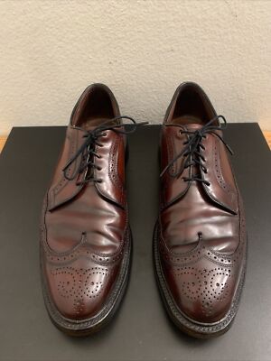 Allen Edmonds Macneil Shell Cordovan Longwing Men's Sz 12 B