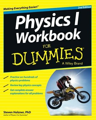 Physics I Workbook FD, 2e (For Dummies) by Holzner 1118825772 FREE Shipping