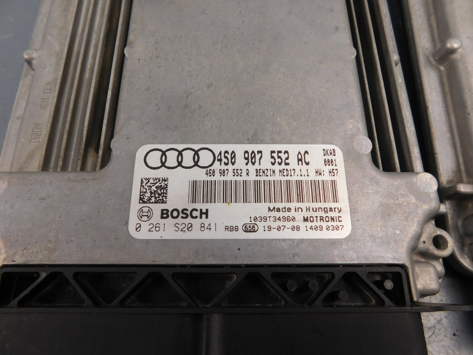 2020 17 18 19 20 Audi R8 V10 Engine Computer ECU ECM Set #0789 K6