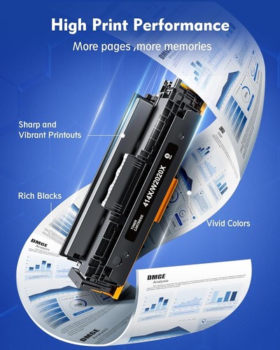 4PK W2020X Toner WITH CHIP For HP 414X Color Laserjet Pro M479fdw M479 M454dw - Picture 7 of 8