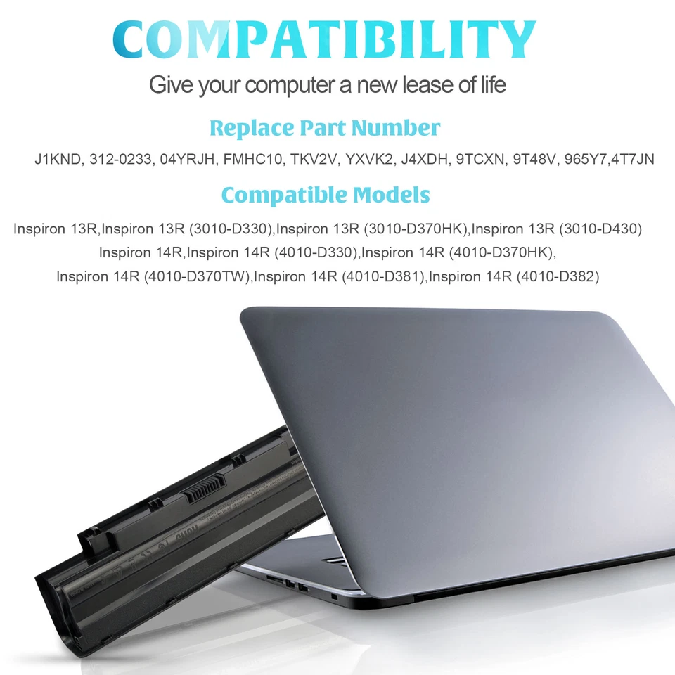 J1KND Battery for Dell Inspiron 3420 3520 N5110 N5010 N4110 N4010 N7110 Laptop - Image 2 of 4